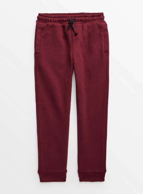 Dark Red Core Joggers  2 years